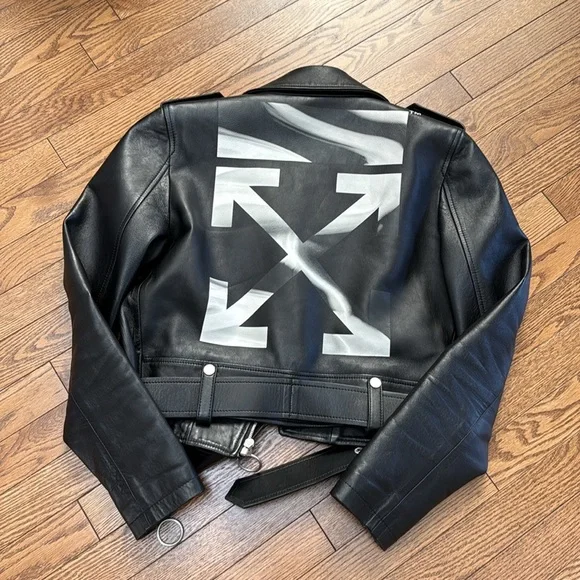 Off-White™️ 💯 leather jacket - Picture 11 of 15